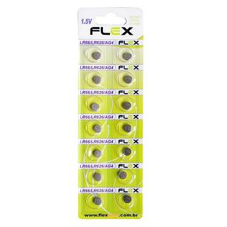 ALFACELL - BATERIA OXIDO DE PRATA - 377-10 | AG4 | LR66