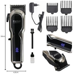 KEMEI - MAQUINA DE CABELO AJUSTAVEL COM CARREGAMENTO RAPIDO - KM-119