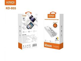 POWER BANK PORTAIL KAIDI 20.000