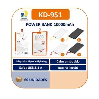 KAIDI - PORTATIL 10.000 - KD-951