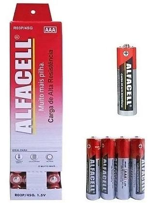 ALFACELL - PILHA 3A CAIXA