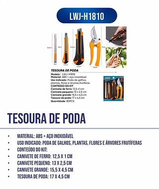 TESOURA DE PODA