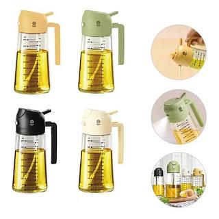 GARRAFA DE OLEO 2 EM 1 VIDRO REFORÇADO 470ML OIH-2653 MCH2607