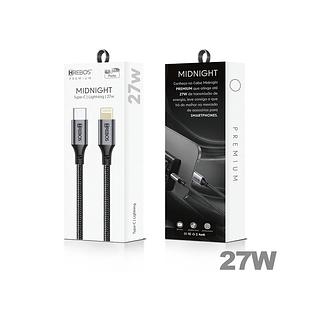 HREBOS - CABO TURBO 27W 1M TC iOS - CB-362i