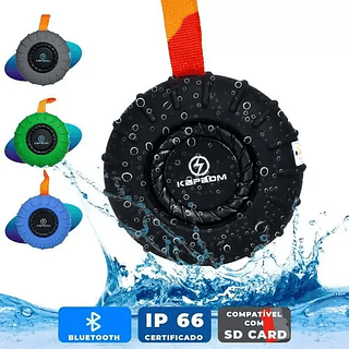 CAIXA DE SOM BLUETOOTH PORTATIL A PROVA D'AGUA