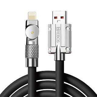 HREBOS - CABO GIRATORIO REFORCADO iOS 1M - HS-570