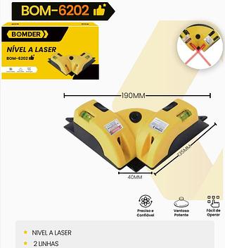 BOMVINK - NIVEL A LASER - BOM-6202