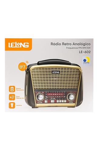 RADIO RETRO ANALOGICO COM FAROL