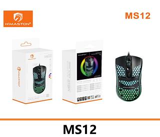 HMASTON - MOUSE GAMING LUMINOSO MS12