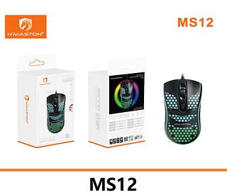 HMASTON - MOUSE GAMING LUMINOSO MS12