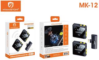 HMASTON - MICROFONE LAPELA iOS DUPLO - MK-12