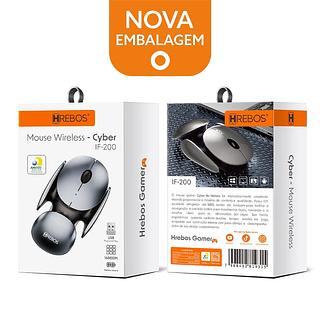 HREBOS - MOUSE WIRELESS CYBER PRO - IF-200