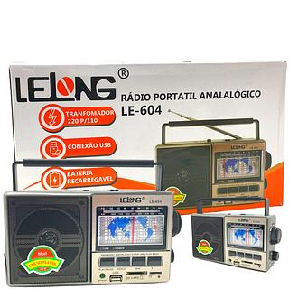 LELONG - RADIO PORTATIL ANALOGICO - LE-604