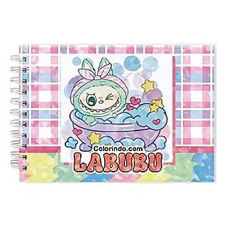 CADERNO / LIVRO PARA COLORIR 58 FOLHAS + 1 FOLHA DIVISORIA ( ACETATO ) CAPA DURA