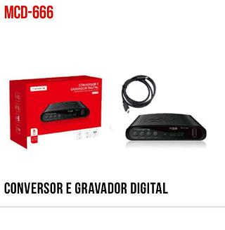 TOMATE - CONVERSOR E GRAVADOR DIGITAL - MCD-666