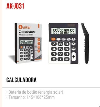 AIKER - CALCULADORA 12 DIGITOS - AK-J031