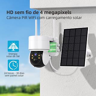 CAMERA INTELIGENTE COM ENERGIA SOLAR - IC-Q6B