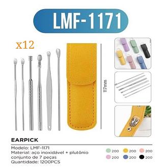 KIT LIMPADOR DE OUVIDO | REMOVEDOR DE CERA DE ORELHA - LMF-1171