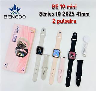 SMARTWATCH RELOGIO BE 10 MINI 41MM - 2 PULSEIRAS