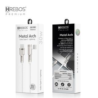 HREBOS - CABO METAL ARCH TURBO 2M TC iOS 90º - CB-379i
