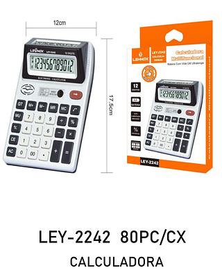 LEHMOX - CALCULADORA 12 DIGITOS MULTIFUNCIONAL - LEY-2242