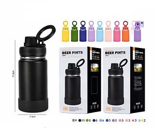 350ML - GARRAFA TERMICA COM IMA E BASE DE SILICONE