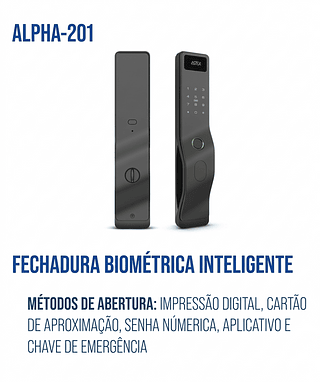 FECHADURA BIOMÉTRICA INTELIGENTE