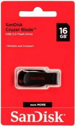 SANDISK - PENDRIVE 16GB