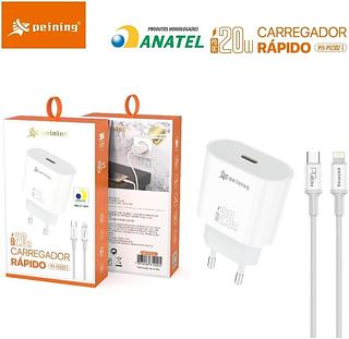 PEINING - CARREGADOR RAPIDO 20W TC iOS - PEI-PD002-4