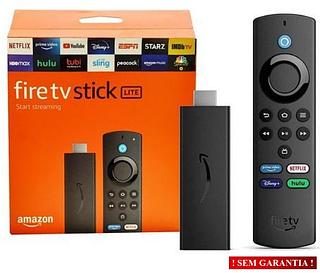 FIRE TV STICK LITE 2º GERAÇÃO - SEM GARANTIA