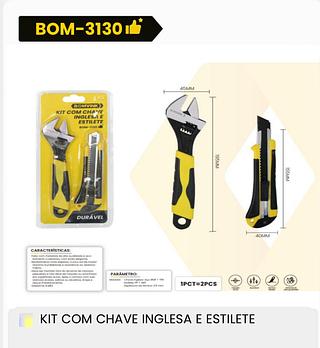 kit chave inglesa
