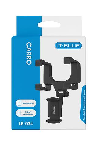 IT BLUE - SUPORTE VEICULAR UNIVERSAL RETROVISOR - LE-034