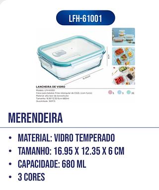 MARMITA DE VIDRO 680 ML