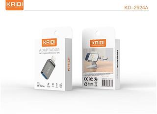 KAIDI - ADAPTADOR OTG IOS - KD-2524A