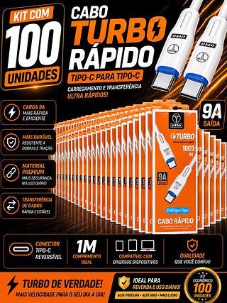 KIT 100 - CABO TURBO TC I TC OTTO 9A 1M