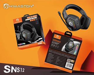 HMASTON - FONE GAMER SEM FIO WIFI - SNS12