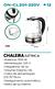 CHALEIRA DE VIDRO 220V - ON-CL201 - ONISTEK