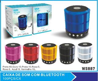 CAIXINHA DE SOM BLUETOOTH - WS887