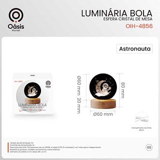 OASIS - LUMINARIA ESFERICA ASTRONAUTA - OIH-4856