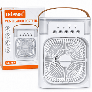 LELONG - MINI VENTILADOR/AR CONDICIONADO PORTATIL - LE-5705 | LE-757