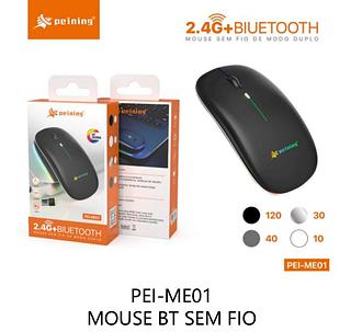 PEINING - MOUSE BLUETOOTH + ADAPTADOR 2.4G - PEI-ME01