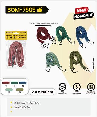 BOMVINK - EXTENSOR ELASTICO 2M - BOM-7505