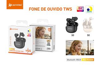 PEINING - FONE DE OUVIDO TWS V6.0 P3006
