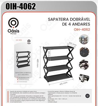 SAPATEIRA DOBRAVEL 4 ANDARES