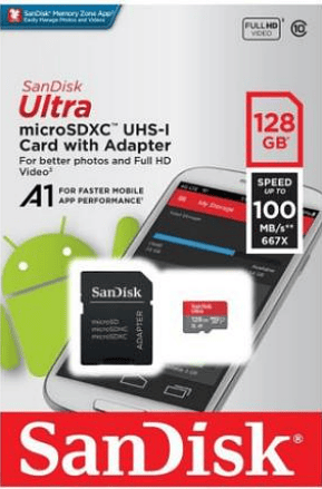 SANDISK - C.MEMORIA 128GB