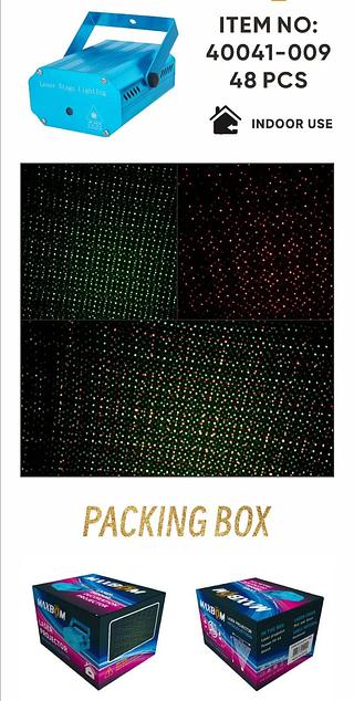 PROJETOR LASER CANHAO - BOLINHA 40041-009