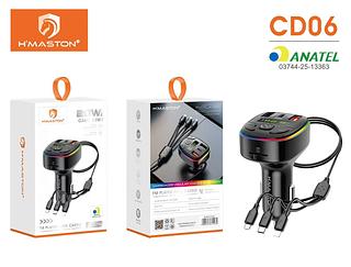 TRANSMISSOR FM VEICULAR BLUETOOTH