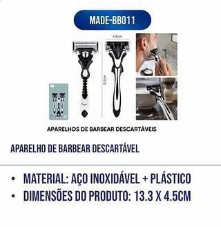 APARELHO DE BARBEAR DESCARTAVEL