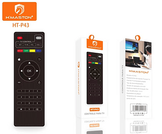 HAMSTON - CONTROLE PARA TV BOX - P-43 LE-7490-1