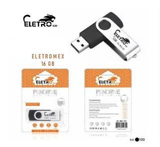 ELETROMEX - PENDRIVE 16GB